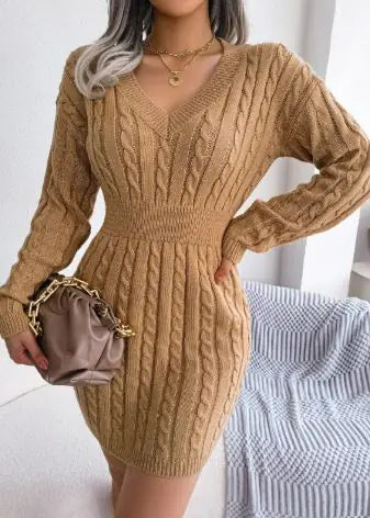 Casual Long Sleeve Bodycon Dress